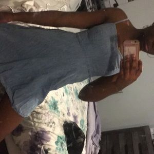 Denim dress